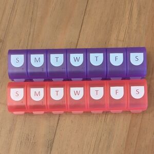 New Weekly Pill Containers